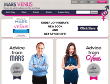 Tablet Screenshot of marsvenus.com