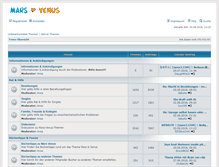 Tablet Screenshot of marsvenus.de